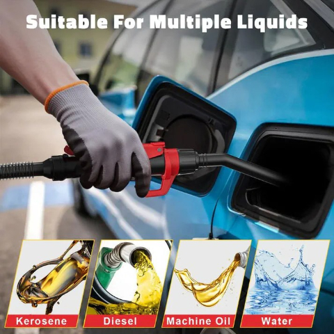 🔥最后一天！立省49%！无绳燃油输送泵，兼容得伟20V和米沃奇18V电池